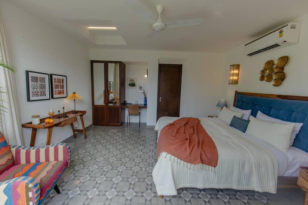 Presidential Luxury Villa Anjuna With Pvt Pool & Bathtub, Most Prime Location ภายนอก รูปภาพ