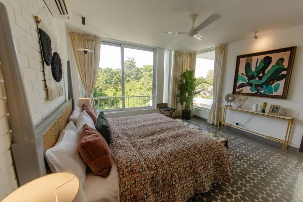 Presidential Luxury Villa Anjuna With Pvt Pool & Bathtub, Most Prime Location ภายนอก รูปภาพ